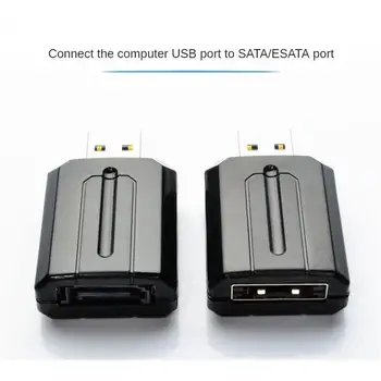 1-8 бр. Нов адаптер-конвертор USB 3.0 към вътрешен SATA 3 gbps твърд диск 2,5 3,5 DOM668 - Изображение 2  