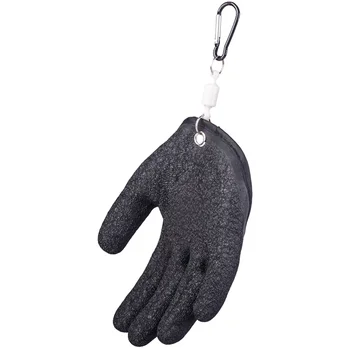 1 Комплект противоскользящих латексови ръкавици, ръкавица за улов на риба, защитен калъф за ръце, защита от пробиви при риболов - Изображение 1  
