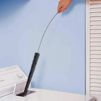 1 бр. Гъвкава четка за почистване на перални машини сушилни Вентилационна четка за радиатор За премахване на прах препарат за домакинството X7q1 - Изображение 2  