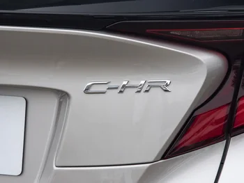 1 бр. Стикер с логото на автомобила от ABS-пластмаса на задната Броня, стикер на задната врата на багажника, Аксесоари за полагане на Лого отзад на колата, за да CHR C-HR - Изображение 2  