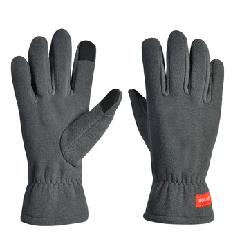 1224 спортни ръкавици за тренировки по тичам по пътя на открито 1 Чифт ръкавици с пълни пръсти, - мини, от фино кадифе, топли ръкавици за сензорен екран. - Изображение 1  