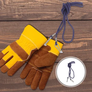 2 елемента Противоотерянный каишка за ръкавици, Въже за детски ръкавици Зимни Ръкавици, Въже за закачалки на шията - Изображение 1  