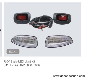 2 комплекта EZGO RXV комплект електрически фарове за голф-кара задна светлина за количка за голф - Изображение 1  