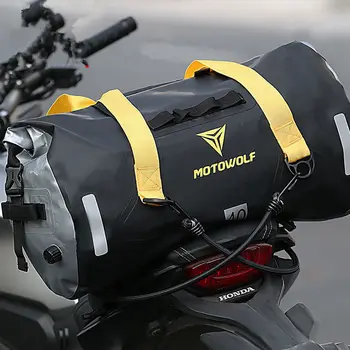 2021 Напълно Нова водоустойчива чанта за опашката на мотора, Многофункционална чанта за задна седалка на мотоциклет, раница за Мотоциклетист с голям капацитет - Изображение 2  