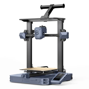 3D принтер Creality CR 10 SE с висока скорост на Печат 600 мм /сек, микрофона Автоматично Изравняване Линейни Направляващи по оси X и Y, директен екструдер - Изображение 1  