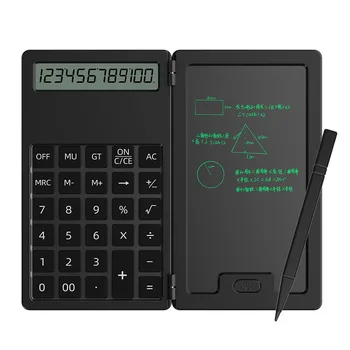 5-инчов преносим калкулатор, таблет за писане, с жидкокристаллическим екран, сгъваема научен калкулатор, таблет, дигитален бележник за рисуване с писалка - Изображение 1  