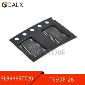 (5 парчета) 100% добър чипсет SLB9665TT20 TSSOP28 SLB9665 9665 TSSOP-28 - Изображение 1  