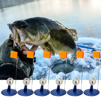 6 бр. Аксесоари за риболов риболов Удобна спирачна система, Въдици, Риболовни принадлежности, без ръце с рибарската чанта за отдих - Изображение 2  