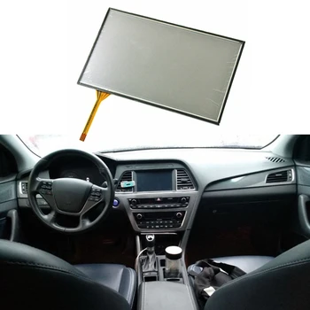 7-инчов автомобилен сензорен екран със стъкло и цифров преобразувател навигация за Hyundai Sonata Veloster 13-16 - Изображение 1  
