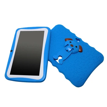 7-инчов детски таблет Android с двойна камера, WiFi, образователна игра, подарък за момичета и момчета в синьо, штепсельная вилица от Великобритания - Изображение 2  