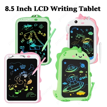 8,5-Инчов LCD Таблет за Писане Сладък Карикатура Цветни Драскат Дъска Стираемый Таблет За Рисуване с Писалка Забавни Играчки за Деца Подаръци - Изображение 1  