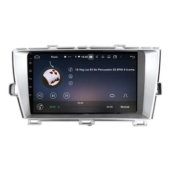 9-инчов 8-ядрен радиото в автомобила Android10 за Toyota Prius 2010-2014 Gps navi автомобилен Мултимедиен плейър аудио стерео DSP carplay auto headunit - Изображение 2  