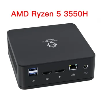 AMD Ryzen 5 3550H Mini PC Window 11 Pro Двоен DDR4 16GB 512GB Wifi5 BT4.2 LAN 4K Настолен МИНИ КОМПЮТЪР за геймъри - Изображение 1  