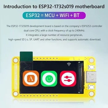 ESP32 Arduino LVGL WIFI Bluetooth Такса развитие 2.8 