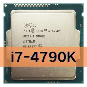 Intel Core i7-4790K i7 4790K 4,0 Ghz се Използва Четириядрен Восьмипоточный процесор 88W 8M LGA 1150 - Изображение 1  
