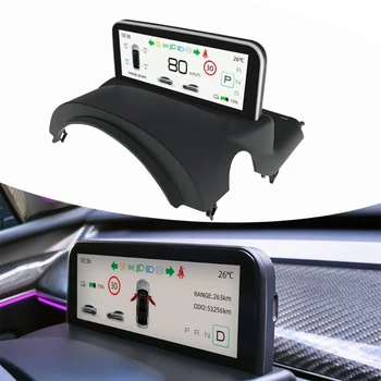 LCD за измерване на скоростта на арматурното табло на автомобила за модели 3 / Y, централен дисплей, комбинация от уреди, проектор скорост на предното стъкло, аларма за превишаване на скоростта D7YA - Изображение 1  