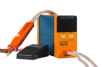 Led дигитален дисплей GLITTER 801B Сборен кондензатор Апарат за спот заваряване на малък Преносим апарат за спот заваряване 100 ~ 240 В Global General - Изображение 1  