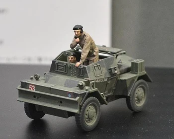 Tamiya 32581 1/48 Британски разузнавателен брониран автомобил Dingo Mk.II Военна играчка за хоби, комплект за монтаж на пластмасови модели, подарък за момчета и деца - Изображение 2  