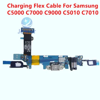 USB Конектор за зареждане, Докинг станция гъвкав кабел За Samsung в c5000 C7000 C9000 C5010 C7010 A8000 A5100 A510F A5000 A7100 A9100 A710F A9000 - Изображение 1  