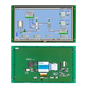 USB Порт RS232 RS485 TTL 1024 * 600 10,1-- инчов TFT-LCD дисплей вградена система за - Изображение 1  