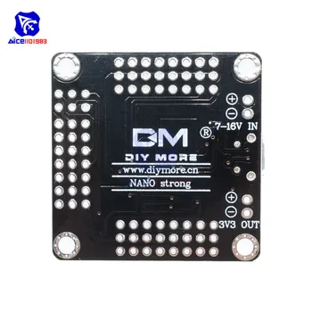 diymore DM Strong Series Pro Mini CH340 CH340C Nano V3.0 Atmega328 ATmega328P Модул, Микроконтролер, за Arduino Micro USB Wire - Изображение 2  