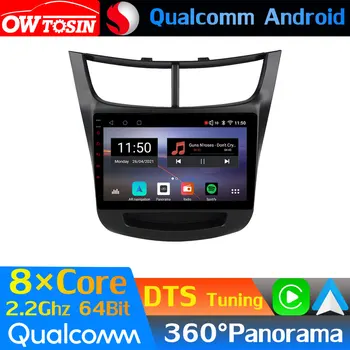 Авто медиен файл Qualcomm на 8 сърцето на Android за Chevrolet Sail Aveo 2015-2019 GPS 360 Панорамно радио CarPlay DTS Hi-Fi оптичен HDMI 4G WiFi - Изображение 1  