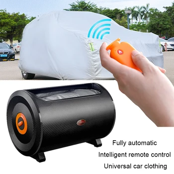 Автоматична Капачка На Колата На Защитно Покритие На Автомобила Автоматично Дистанционно Управление Интелигентна Защита От Слънцето Топлоизолация Дъждобран - Изображение 1  