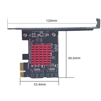Адаптер, PCIe-SATA Увеличете производителността на вашата система с помощта на SSD-адаптер SATA 3 III 3.0 6 gbps - Изображение 2  