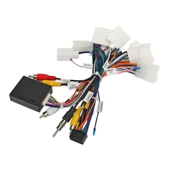 Адаптери Контакти Теглене на кабели автомобилни стереоприемника с USB-вградения CANBUS Адаптер за Camry 4Runner - Изображение 2  