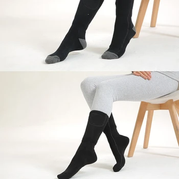 Акумулаторна Антихолодная Топло За Краката, Топли Чорапи С Подгряване, Чорапи с Електрически отопляеми - Изображение 1  