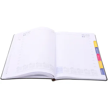 Английска книга с призовка ден, бележка книги, списък, portable notepad за академичен мениджър, Месечен органайзер за студентски ежедневието, Деликатни - Изображение 1  