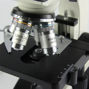 Бинокулярна микроскопи, биологични лабораторен микроскоп, за студенти, детски подарък - Изображение 2  