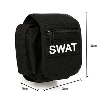Военен раница Swat, оръжия, тактики, спорт на открито, поясная чанта за езда, на специална водоустойчива чанта за телефон на бедрото, къмпинг, туризъм - Изображение 2  
