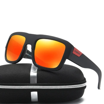 Външна търговия Квадратни Улични Цветни слънчеви очила Поляризирани Слънчеви очила за Колоездене Спортни Поляризирани слънчеви очила - Изображение 1  