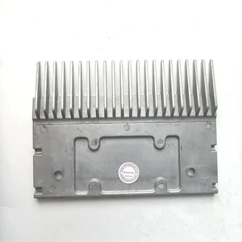 Гребенчатая плоча ескалатора алуминиева B тип с 22 зъби се Използва за изграждане на SJEC L200mm W150mm - Изображение 2  