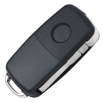 Дистанционно ключ Keyecu 315 Mhz 561 837 202 A за Volkswagen Golf, Eos, Jetta, Tiguan Passat, ключодържател 4 /4+1 Бутони FCC ID: NBG010206T - Изображение 2  