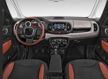 За Fiat 500L 2012-2019 Android 13 Автомагнитола стереоприемник Авторадио Мултимедиен плейър GPS Навигация - Изображение 2  