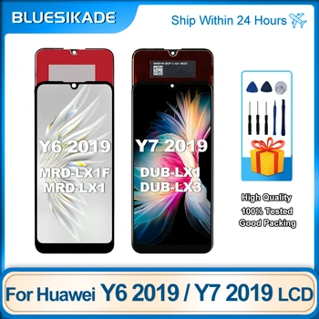 За Huawei У 7 2019 У 7 Pro У 7 Prime LCD дисплей DUB-LX1 Сензорен Екран Дигитайзер За Y6 2019 Y6 Pro Y6 Prime Дисплей MRD-LX1 Подмяна на Части - Изображение 1  
