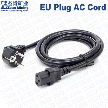 Захранване ASIC Миньор 1800 W 2000 W 2400 W захранващ кабел ac Plug EU 3Pin - Изображение 2  