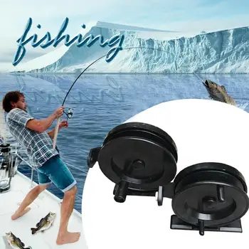 Здрава макара за зимен риболов риболов, пластмасова макара за риболов в солена вода, пресноводная риболовна макара за риболов риболов, летят - Изображение 1  