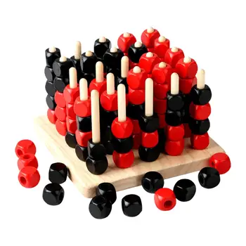 Играта Монтесори, шахматен ред, играчки, Дървени стратегическа игра шах в памет игра за деца и момичета - Изображение 2  