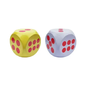 Игри с 6-трети страни, пенопластовыми кубчета за преподаване на математика в клас за момчета и момичета - Изображение 1  