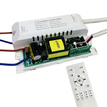 Интелигентно устройство за управление на 2.4 G Led драйвер, блок за дистанционно управление, plug до потолочному светило, което Light Strip. - Изображение 1  