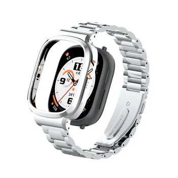 Каишка за Честта Watch, 4 каишка, метални гривни за Huawei Honor Watch, 4 гривни, каишка за часовник от неръждаема стомана + аксесоари за своята практика - Изображение 1  