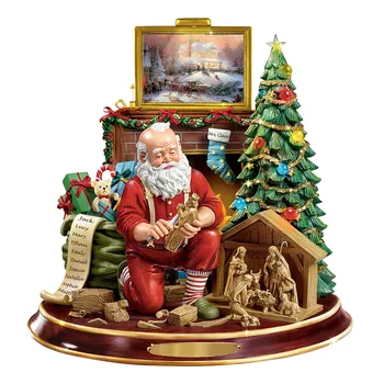 Коледен Ангел, PVC Елха, Снежен човек, украса за прозорец стъкло, Водоустойчив Стикер, Коледна Зимна Начало декор, Коледна Украса за дома - Изображение 1  