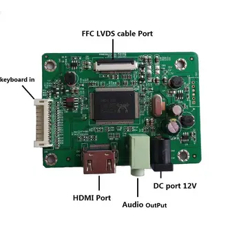 Комплект платка драйвер led EDP LCD контролер за B140HTN01.1/2 панельным екран 1920X1080 14,0 