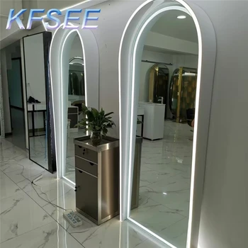 Красиво романтично огледало ins Kfsee във формата на арка с една ръка - Изображение 2  