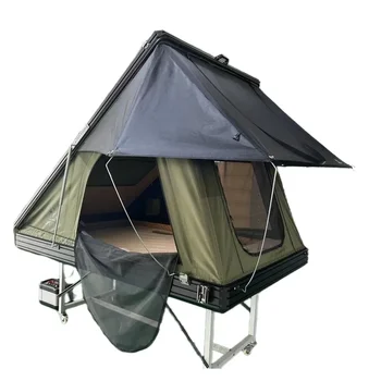 Луксозен Тип, Трехканальный Трислоен пол, Триъгълен твърда обвивка, една Палатка на покрива с вытяжным вентилатор - Изображение 1  