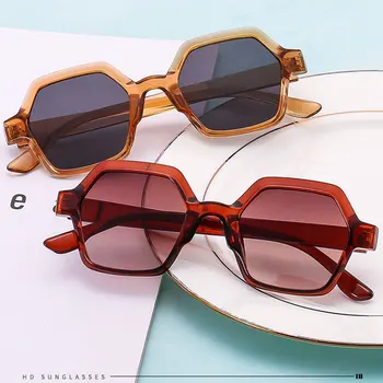 Малки слънчеви очила NYHOOW, мъжки спортни очила, Ретро марка, дизайнерски слънчеви очила за шофиране, жените реколта черно-розови очила sha - Изображение 2  