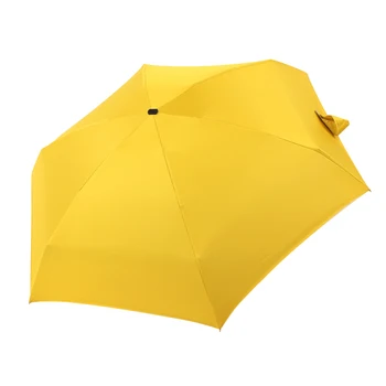 Мини сгъваем джобен чадър, лек чадъри от дъжд с защита от uv, за пътуване, Трайни практически мини-пътуване на открито - Изображение 1  